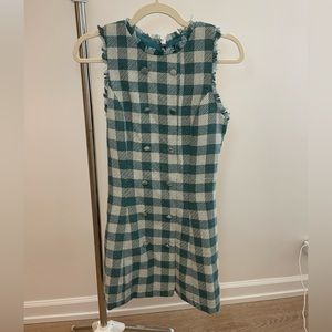 Forever 21 Tweed Gingham Dress
